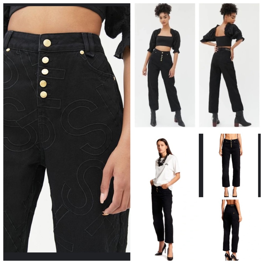 House Of Sunny Denim Staple Jeans - Black